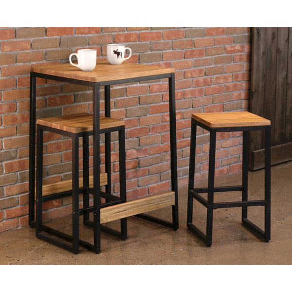 Union Rustic Corrine 2 Person Counter Height Dining Set & Reviews